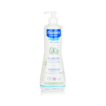 Mustela 溫和清潔凝膠-頭髮和身體 (Gentle Cleansing Gel - Hair & Body)