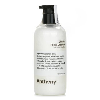 Anthony 男士乙醇潔面乳物流 (Logistics For Men Glycolic Facial Cleanser)