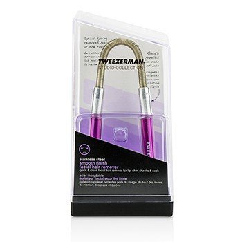 Tweezerman 光滑完成面部脫毛劑（Studio系列）-粉色 (Smooth Finish Facial Hair Remover (Studio Collection) - Pink)