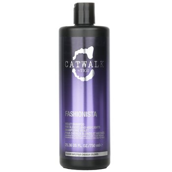 Tigi Catwalk Fashionista紫羅蘭色洗髮水（用於金發和亮點） (Catwalk Fashionista Violet Shampoo (For Blondes and Highlights))