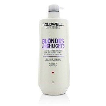Goldwell 雙重感官金發和亮點抗黃護髮素（金發的光度） (Dual Senses Blondes & Highlights Anti-Yellow Conditioner (Luminosity For Blonde Hair))