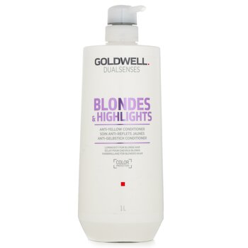 雙重感官金發和亮點抗黃護髮素（金發的光度） (Dual Senses Blondes & Highlights Anti-Yellow Conditioner (Luminosity For Blonde Hair))