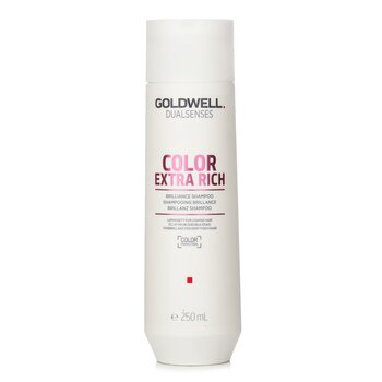 Goldwell 雙重感官色彩額外豐富的光彩洗髮水（光度，適合粗發） (Dual Senses Color Extra Rich Brilliance Shampoo (Luminosity For Coarse Hair))