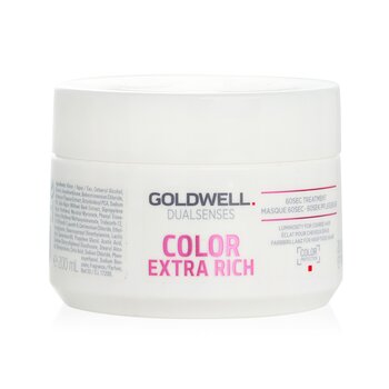 Goldwell Dual Senses色彩特別豐富60SEC處理（粗發的光度） (Dual Senses Color Extra Rich 60SEC Treatment (Luminosity For Coarse Hair))