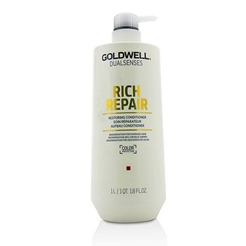 Goldwell Dual Senses豐富修復修復護髮素（針對受損髮質的再生） (Dual Senses Rich Repair Restoring Conditioner (Regeneration For Damaged Hair))