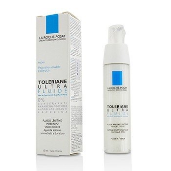 La Roche Posay Toleriane Ultra Light Fluide-強烈舒緩的面部和眼睛 (Toleriane Ultra Light Intense Dermatological Fluid Moisturiser)