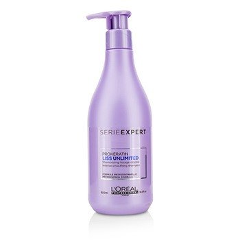 LOreal 專業意甲專家-Liss無限Prokeratin強效柔順洗髮露 (Professionnel Serie Expert - Liss Unlimited Prokeratin Intense Smoothing Shampoo)