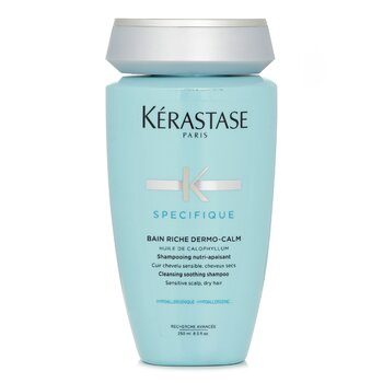 Kerastase 貝恩·里奇皮膚舒緩洗髮露（敏感頭皮，乾性髮質） (Specifique Bain Riche Dermo-Calm Cleansing Soothing Shampoo (Sensitive Scalp, Dry Hair))