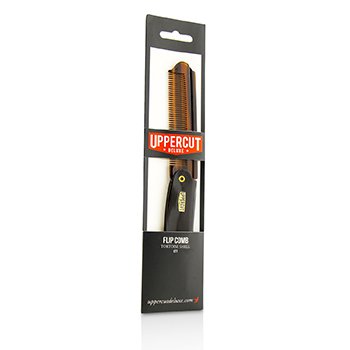 Uppercut Deluxe CT7 摺疊梳- # Tortoise Shell Brown (CT7 Flip Comb - # Tortoise Shell Brown)