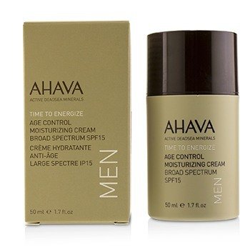 Ahava 是時候讓您的年齡控制保濕霜SPF 15 (Time To Energize Age Control Moisturizing Cream SPF 15)