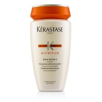 營養貝恩緞2優質營養洗髮露（用於乾性，敏化髮質） (Nutritive Bain Satin 2 Exceptional Nutrition Shampoo (For Dry, Sensitised Hair))