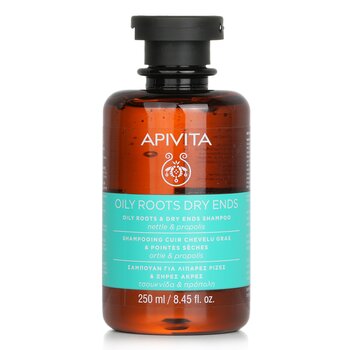 Apivita 蕁麻和蜂膠的油性根和乾性洗髮水 (Oily Roots & Dry Ends Shampoo with Nettle & Propolis)