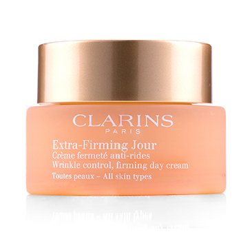 Clarins 極致修護抗皺，緊實日霜-所有皮膚類型 (Extra-Firming Jour Wrinkle Control, Firming Day Cream - All Skin Types)