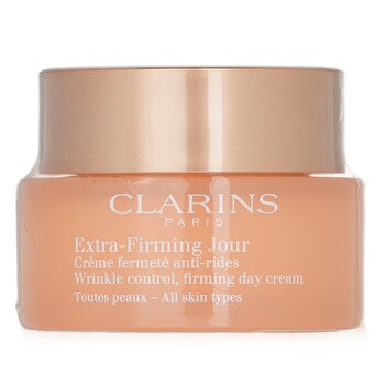 Clarins 極致修護抗皺，緊實日霜-所有皮膚類型 (Extra-Firming Jour Wrinkle Control, Firming Day Cream - All Skin Types)