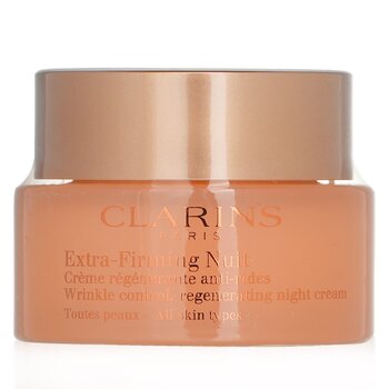 Clarins 超緊緻的Nuit皺紋控制，再生晚霜-所有皮膚類型 (Extra-Firming Nuit Wrinkle Control, Regenerating Night Cream - All Skin Types)