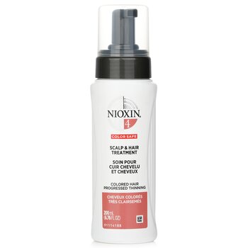 Nioxin 3D Care System 4 Scalp & Hair Treatment (Colored Hair, Progressed Thinning, Color Safe) (Diameter System 4 Scalp & Hair Treatment (Colored Hair, Progressed Thinning, Color Safe))