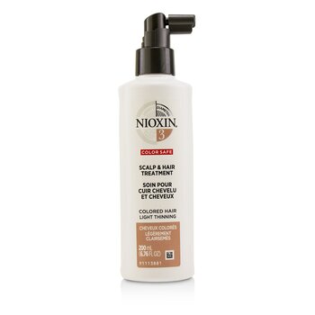 Nioxin 3D Care System 3 Scalp & Hair Treatment (Colored Hair, Light Thinning, Color Safe) (Diameter System 3 Scalp & Hair Treatment (Colored Hair, Light Thinning, Color Safe))