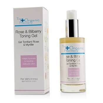 The Organic Pharmacy 玫瑰和越橘爽膚凝膠-適用於脫水敏感肌膚 (Rose & Bilberry Toning Gel - For Dehydrated Sensitive Skin)