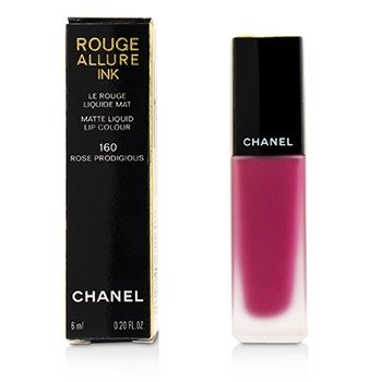 Chanel 胭脂誘惑力啞光液體唇彩-＃160 Rose Prodigious (Rouge Allure Ink Matte Liquid Lip Colour - # 160 Rose Prodigious)