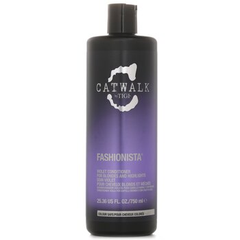 Tigi Catwalk Fashionista紫羅蘭護髮素-金發和亮點（上限） (Catwalk Fashionista Violet Conditioner - For Blondes and Highlights (Cap))