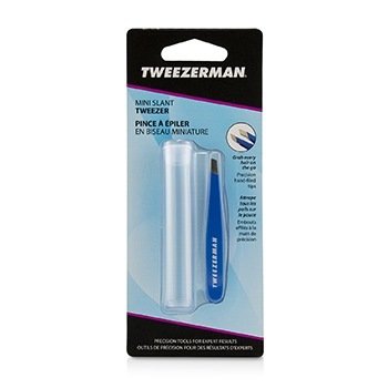 Tweezerman 迷你斜鑷-巴哈馬藍 (Mini Slant Tweezer - Bahama Blue)