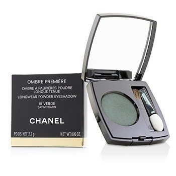 Chanel Ombre Premiere Longwear Powder Eyeshadow-＃18 Verde（緞面） (Ombre Premiere Longwear Powder Eyeshadow - # 18 Verde (Satin))