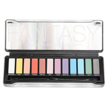 眼影調色板（12x眼影，2x噴頭）-幻想 (Eyeshadow Palette (12x Eyeshadow, 2x Applicator) - Fantasy)