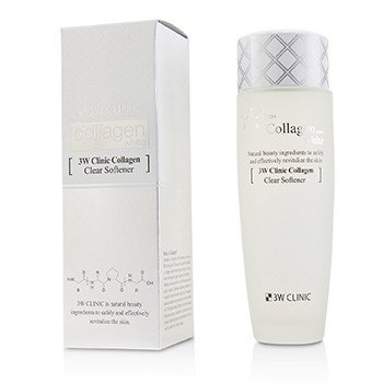 3W Clinic 膠原蛋白白透明柔軟劑 (Collagen White Clear Softener)