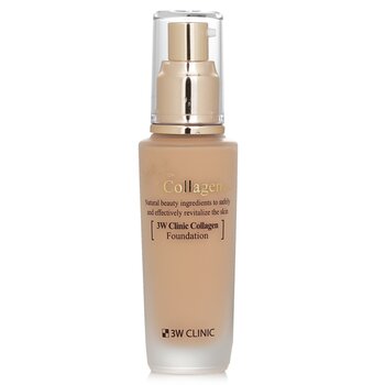 3W Clinic 膠原蛋白粉底-＃23（天然米色） (Collagen Foundation - # 23 (Natural Beige))