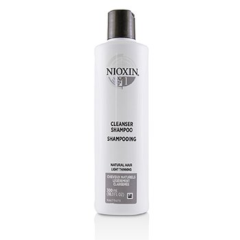 Nioxin Derma Purification System 1潔面乳洗髮水（自然髮質，稀疏性） (Derma Purifying System 1 Cleanser Shampoo (Natural Hair, Light Thinning))