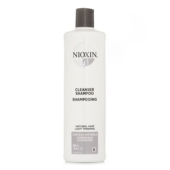 Nioxin Derma Purification System 1潔面乳洗髮水（自然髮質，稀疏性） (Derma Purifying System 1 Cleanser Shampoo (Natural Hair, Light Thinning))