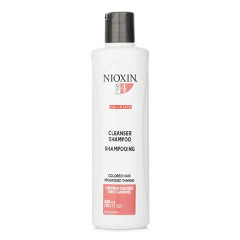 Nioxin Derma Purification System 4潔面乳洗髮水（染髮，漸層稀發，安全上色） (Derma Purifying System 4 Cleanser Shampoo (Colored Hair, Progressed Thinning, Color Safe))