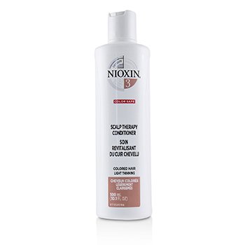 Nioxin 密度系統3頭皮療法護髮素（彩色頭髮，淺色稀疏，彩色安全） (Density System 3 Scalp Therapy Conditioner (Colored Hair, Light Thinning, Color Safe))