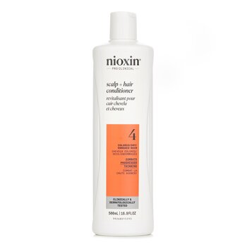 Nioxin 密度系統4頭皮療法護髮素（染髮，漸層稀發，安全上色） (Density System 4 Scalp Therapy Conditioner (Colored Hair, Progressed Thinning, Color Safe))