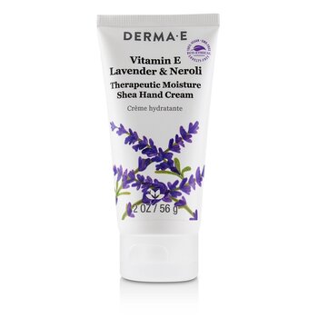 Derma E 維生素E薰衣草和橙花油保濕乳木果油護手霜 (Vitamin E Lavender & Neroli Therapeutic Moisture Shea Hand Cream)