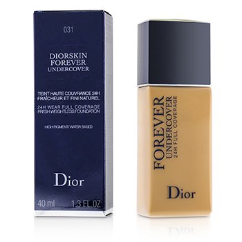 Christian Dior Diorskin Forever Undercover 24H耐磨全覆蓋水性粉底-＃031沙 (Diorskin Forever Undercover 24H Wear Full Coverage Water Based Foundation - # 031 Sand)