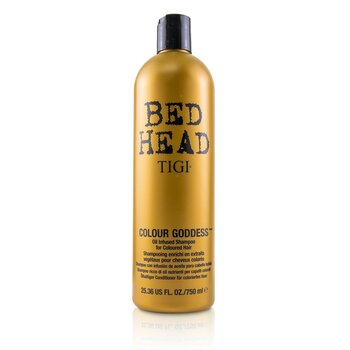 床頭彩色女神精油洗髮露-用於染髮（帽） (Bed Head Colour Goddess Oil Infused Shampoo - For Coloured Hair (Cap))