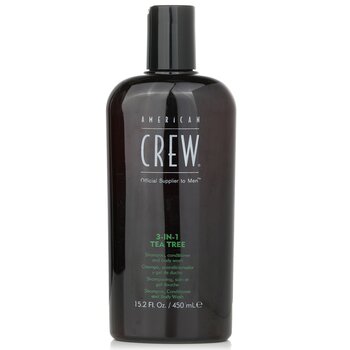 American Crew 男士三合一茶樹香波，護髮素和沐浴露 (Men 3-IN-1 Tea Tree Shampoo, Conditioner and Body Wash)