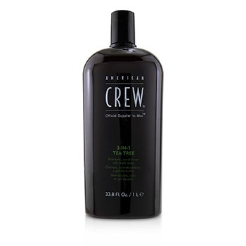 American Crew 男士三合一茶樹香波，護髮素和沐浴露 (Men 3-IN-1 Tea Tree Shampoo, Conditioner and Body Wash)