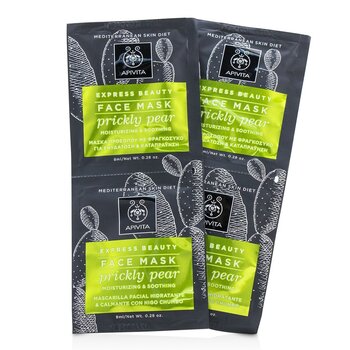 Apivita 仙人掌滋潤更生面膜 (Express Beauty Face Mask with Prickly Pear (Moisturizing & Soothing))