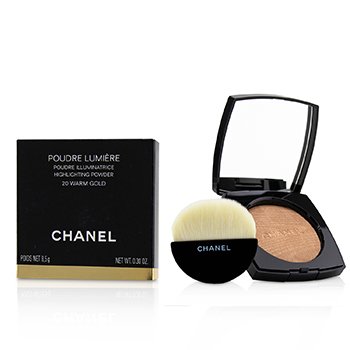 Chanel Poudre Lumiere高光粉-＃20暖金 (Poudre Lumiere Highlighting Powder - # 20 Warm Gold)