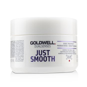 Goldwell 雙重感官僅需60SEC順滑處理（針對不規則頭髮的控制） (Dual Senses Just Smooth 60SEC Treatment (Control For Unruly Hair))