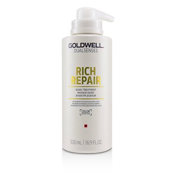 Goldwell Dual Senses豐富修復60秒護理（針對受損髮質的再生） (Dual Senses Rich Repair 60Sec Treatment (Regeneration For Damaged Hair))