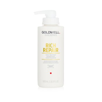 Goldwell Dual Senses豐富修復60秒護理（針對受損髮質的再生） (Dual Senses Rich Repair 60Sec Treatment (Regeneration For Damaged Hair))