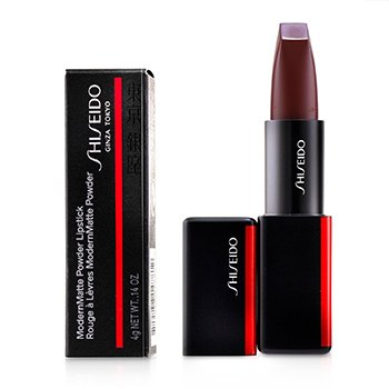 Shiseido ModernMatte Powder Lipstick-＃516異國紅（猩紅色） (ModernMatte Powder Lipstick - # 516 Exotic Red (Scarlet Red))