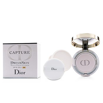 Christian Dior 使用額外的筆芯捕獲Dreamskin保濕和完美氣墊SPF 50-＃020（淺米色） (Capture Dreamskin Moist & Perfect Cushion SPF 50 With Extra Refill - # 020 (Light Beige))