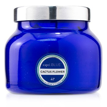 藍罐蠟燭-仙人掌花 (Blue Jar Candle - Cactus Flower)