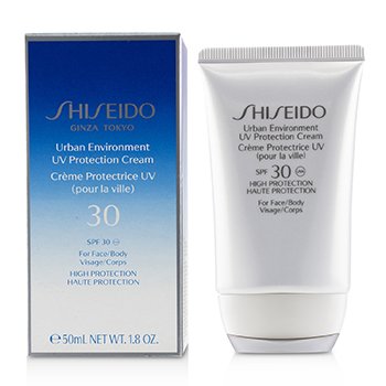 Shiseido 城市環境紫外線防護霜SPF 30（用於面部和身體） (Urban Environment UV Protection Cream SPF 30 (For Face & Body))