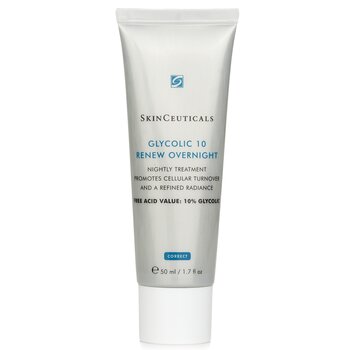 Skin Ceuticals 乙醇10隔夜更新 (Glycolic 10 Renew Overnight)