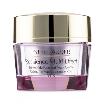 Estee Lauder 彈性多效三肽面部和頸部霜SPF 15-乾性皮膚 (Resilience Multi-Effect Tri-Peptide Face and Neck Creme SPF 15 - For Dry Skin)